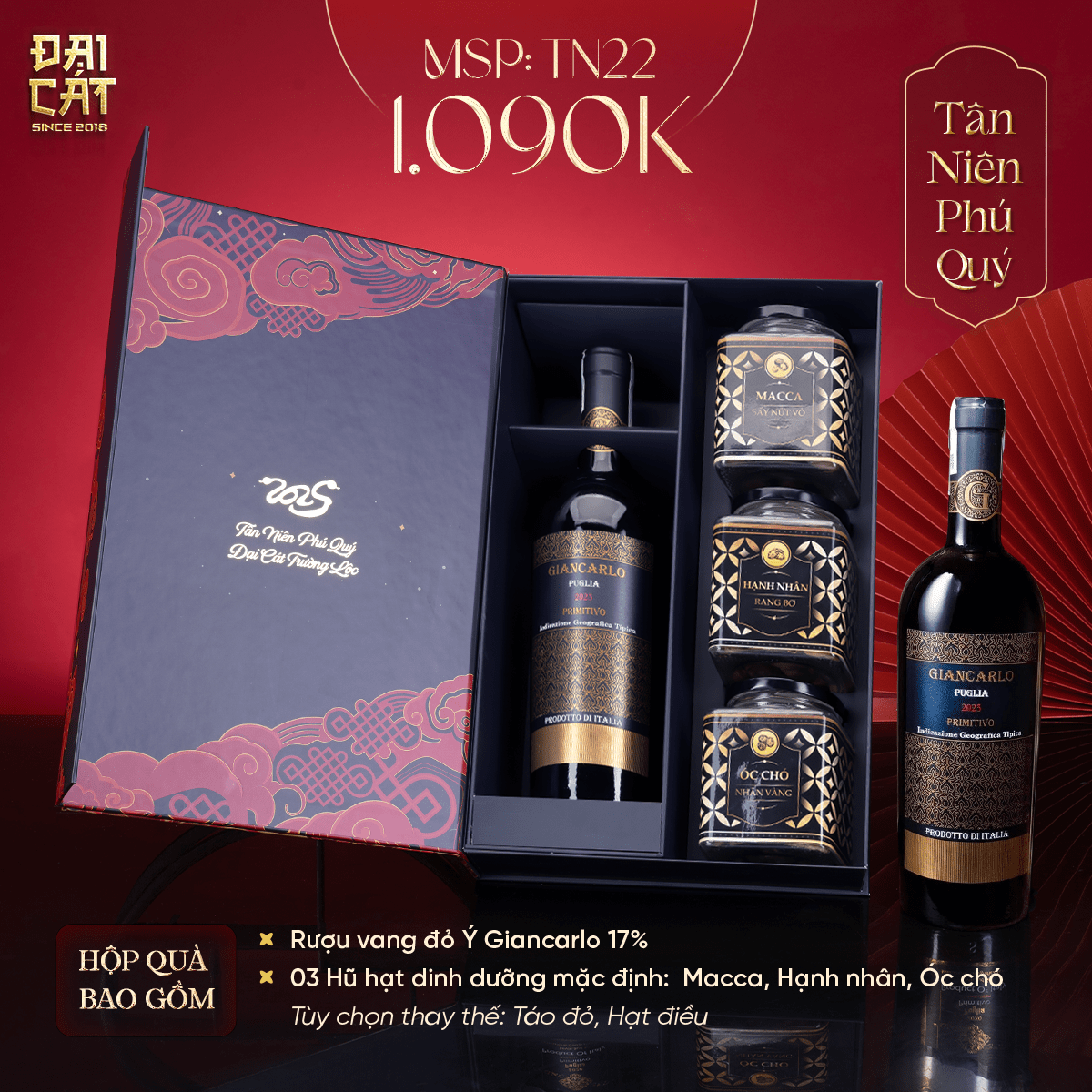 Set Quà Tân Niên Phú Quý 2 TN22